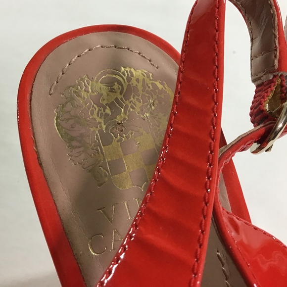 Vince Camuto Red Slingback Sandals - Picture 12 of 14